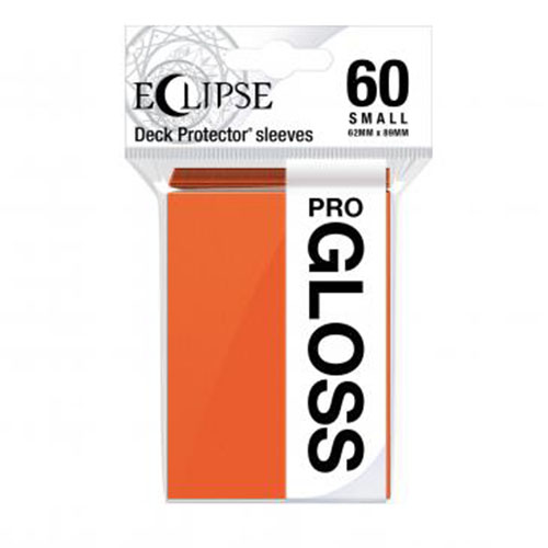 Ultra Pro Small Sleeves: Eclipse Gloss - Pumpkin Orange (60)
