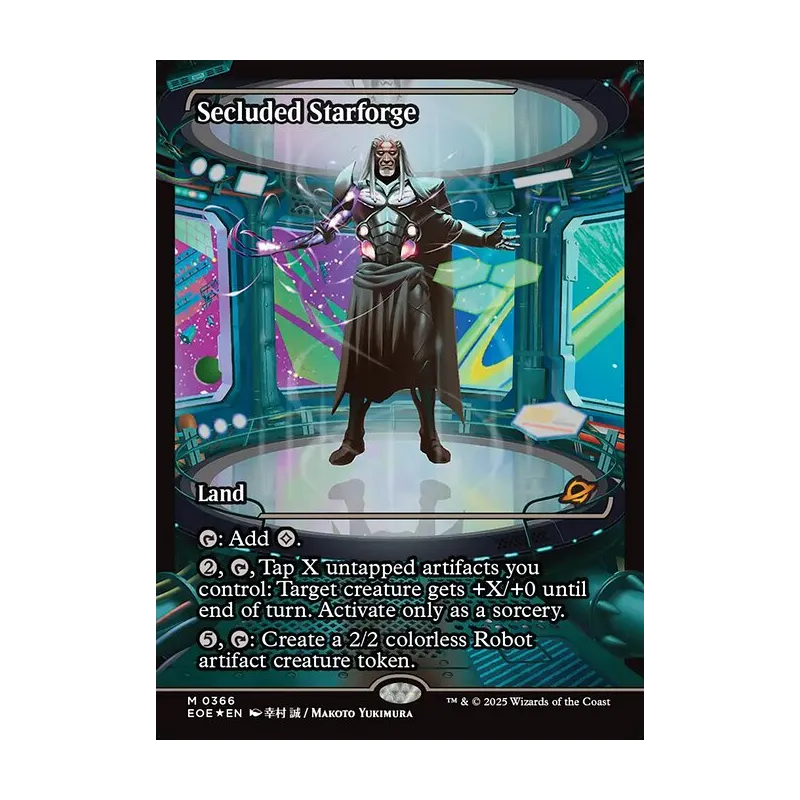 Secluded Starforge (Showcase) - Edge of Eternities (Foil Near Mint)
