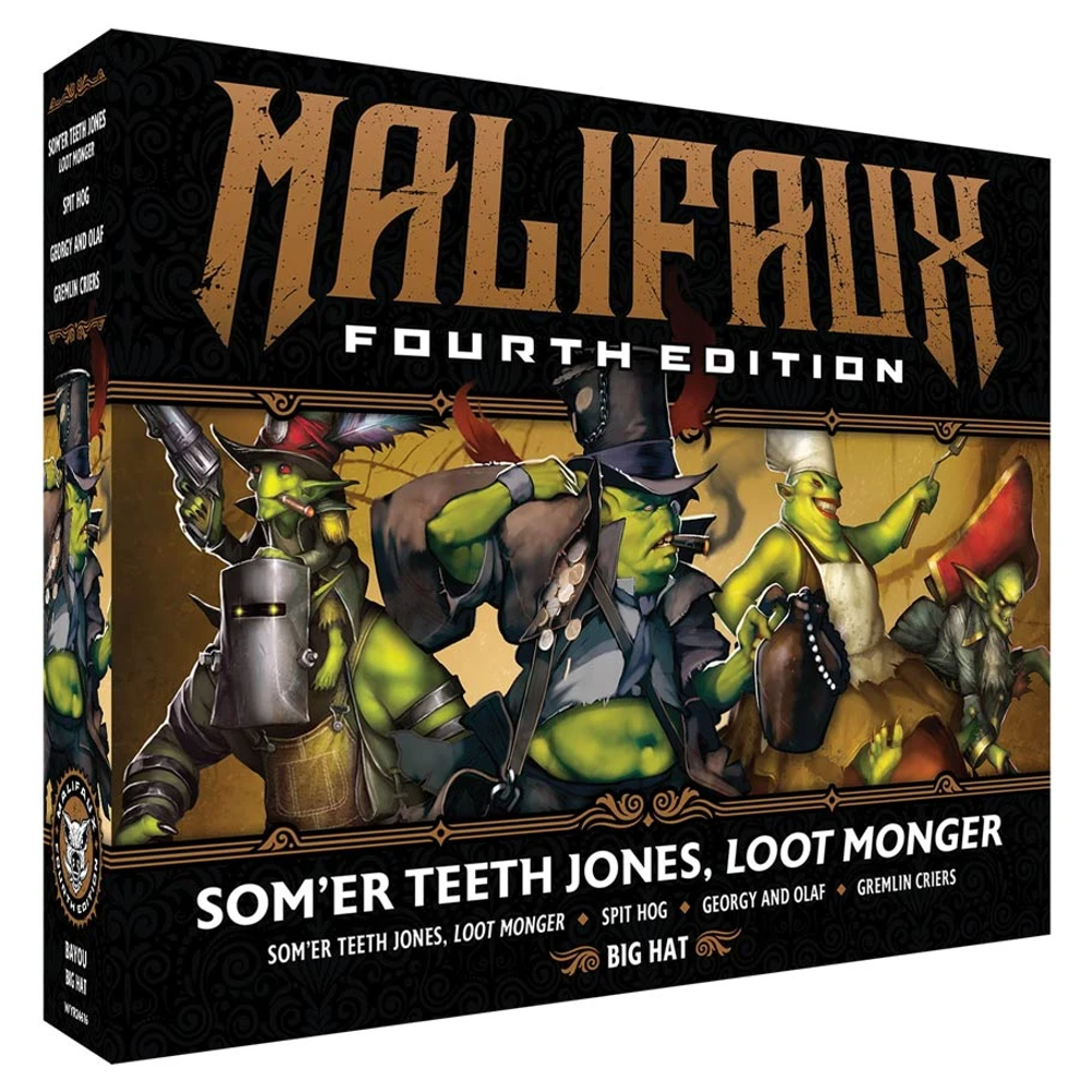 Malifaux 4E: Bayou - Som'er Teeth Jones, Loot Monger (Preorder)