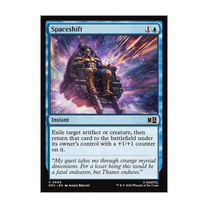 Spaceshift - Marvel Super Heroes Commander (Near Mint)