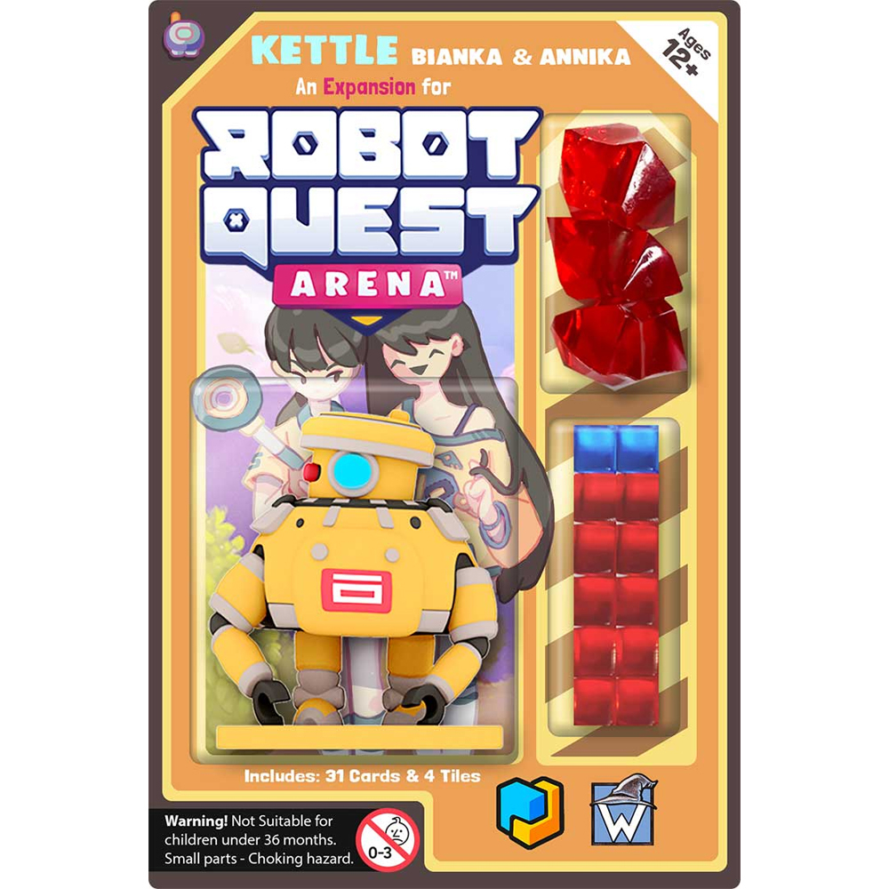 Robot Quest Arena: Kettle Robot Pack Expansion Robot Quest Arena: Kettle Robot Pack Expansion