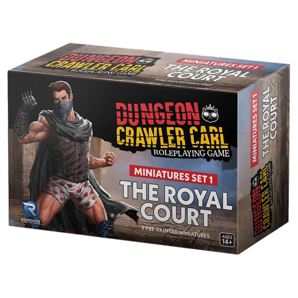 Dungeon Crawler Carl RPG: Miniatures Set 1: Royal Court (Preorder)
