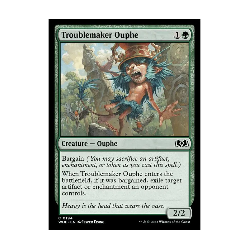 Troublemaker Ouphe - Wilds of Eldraine (Near Mint)
