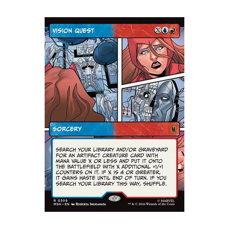 Vision Quest (Borderless) - Marvel Super Heroes (Near Mint)
