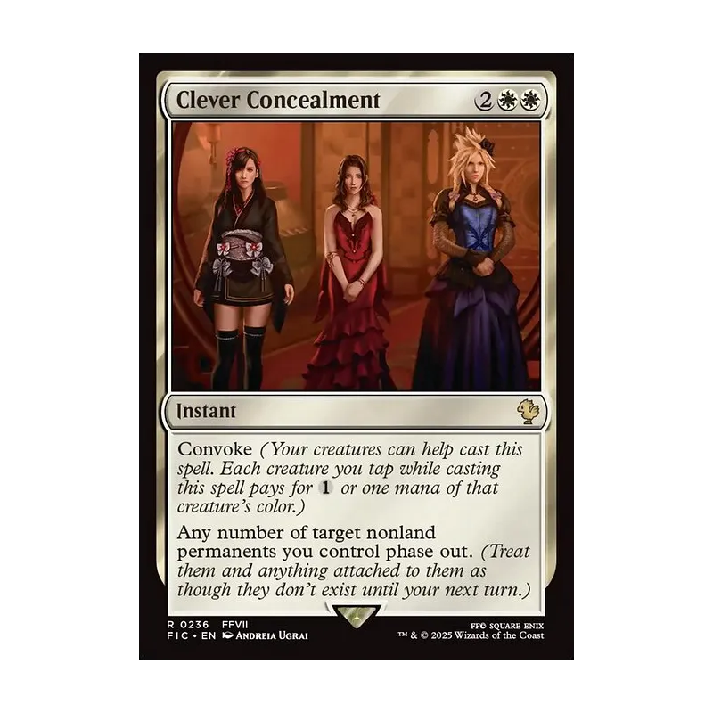 Clever Concealment - Final Fantasy Commander (Near Mint)