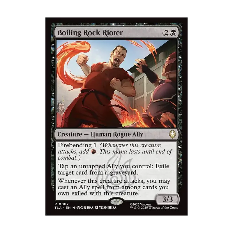 Boiling Rock Rioter - Avatar: The Last Airbender (Near Mint)