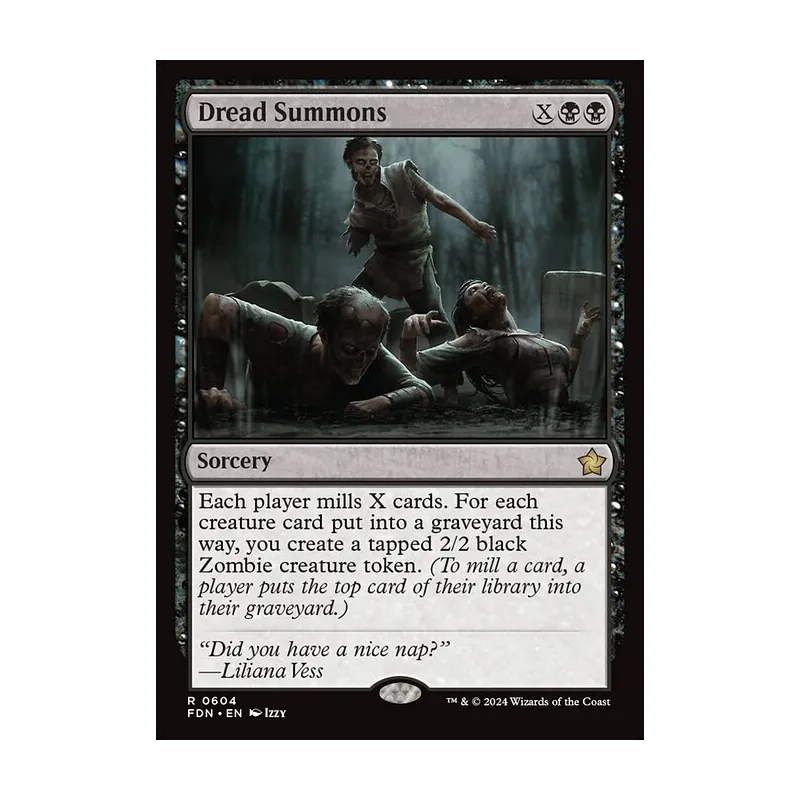 Dread Summons - Foundations (Near Mint)