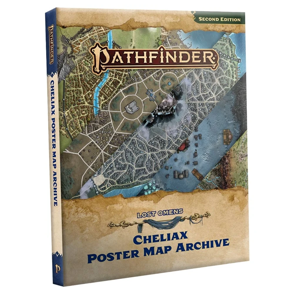 Pathfinder 2E RPG: Lost Omens: Cheliax Poster Map Archive (Preorder)