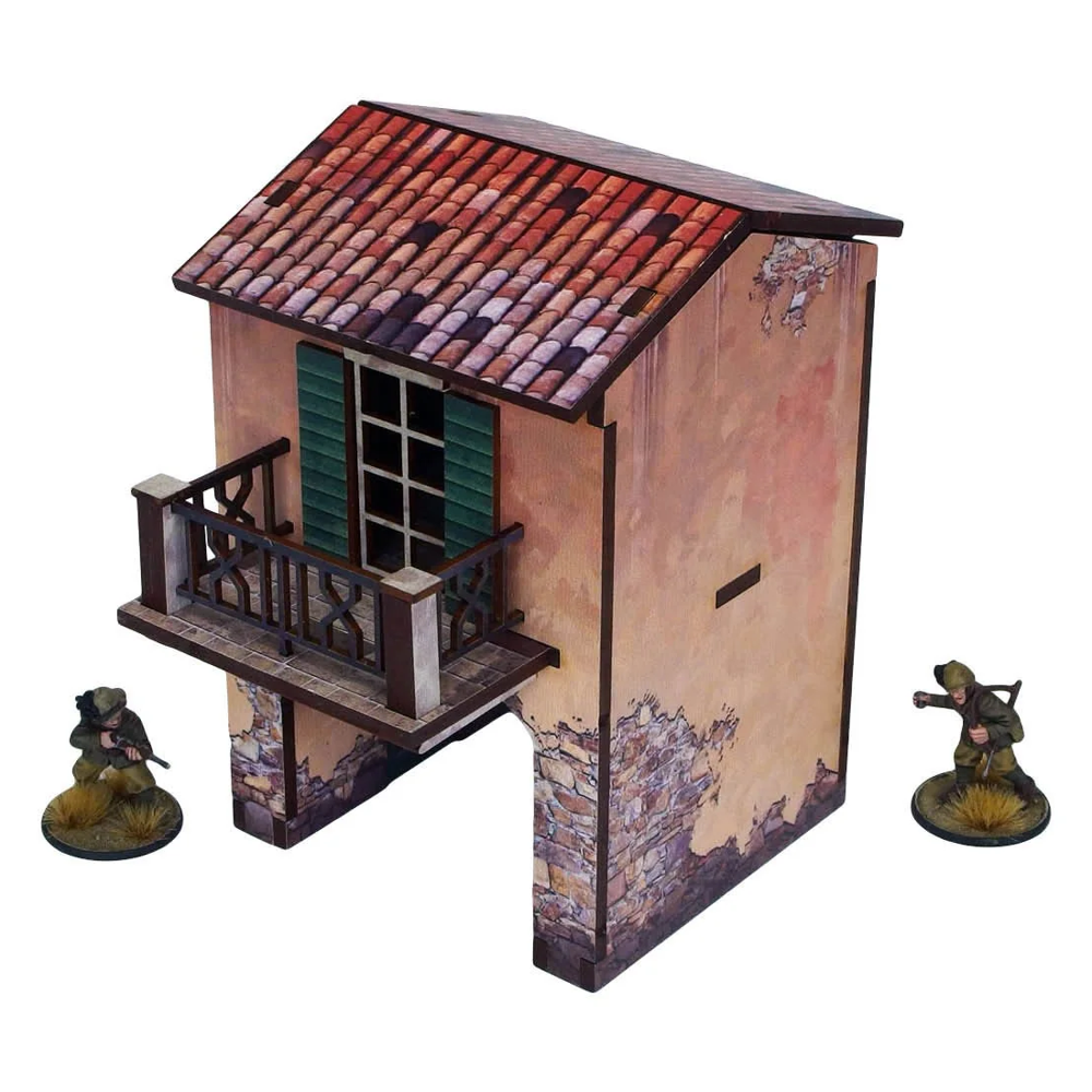 Bolt Action: Pre-Painted WW2 Italy - Gate Balcony