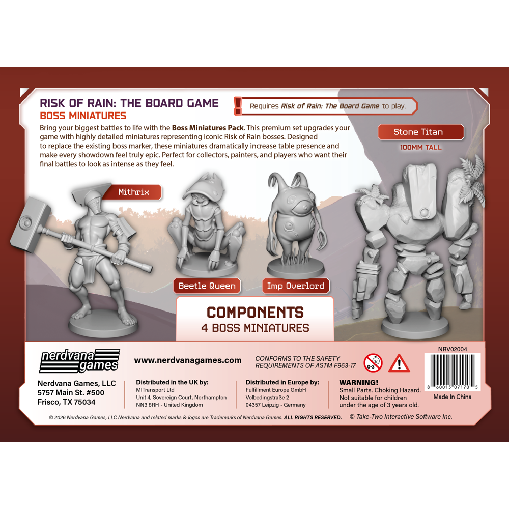Risk of Rain: The Board Game - Boss Miniatures Pack (Preorder)