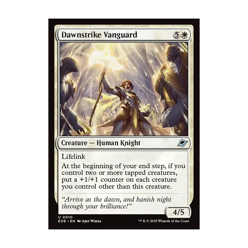Dawnstrike Vanguard - Edge of Eternities (Near Mint)