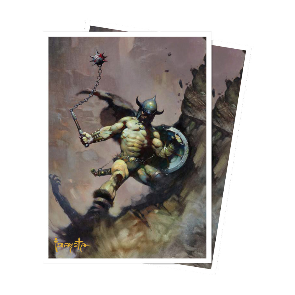 Artist Spotlight Series Apex Sleeves: Frank Frazetta - Warrior with Ball & Chain (105) (Preorder)