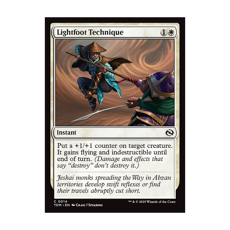 Lightfoot Technique - Tarkir: Dragonstorm (Near Mint)