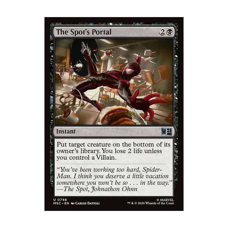 The Spot's Portal - Marvel Super Heroes Commander (Near Mint)
