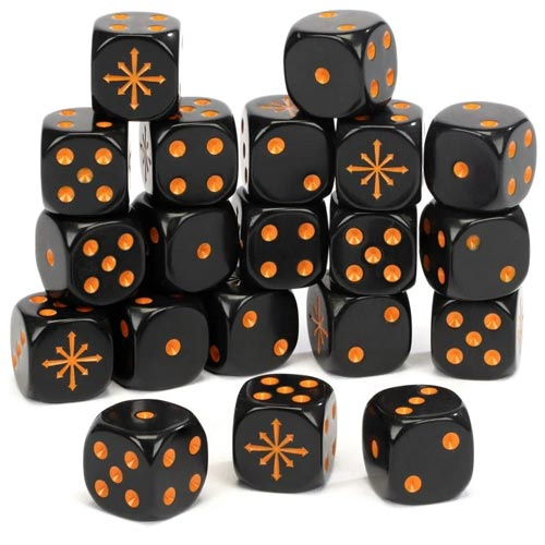 Warhammer 40K: Kill Team - Chaotica Dice (20) (Clearance)