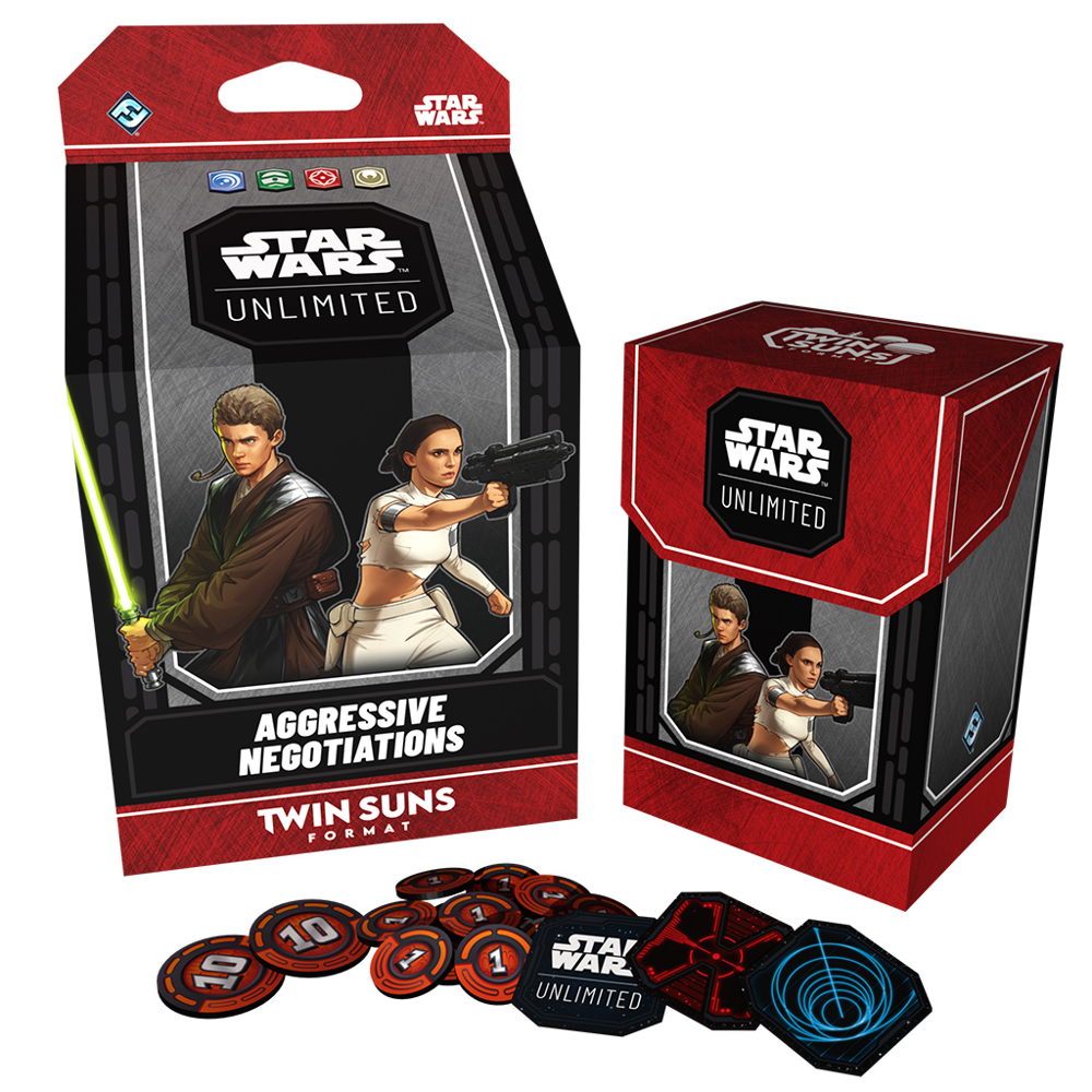 Star Wars Unlimited TCG: Twin Suns Deck - Aggressive Negotiations (Preorder)