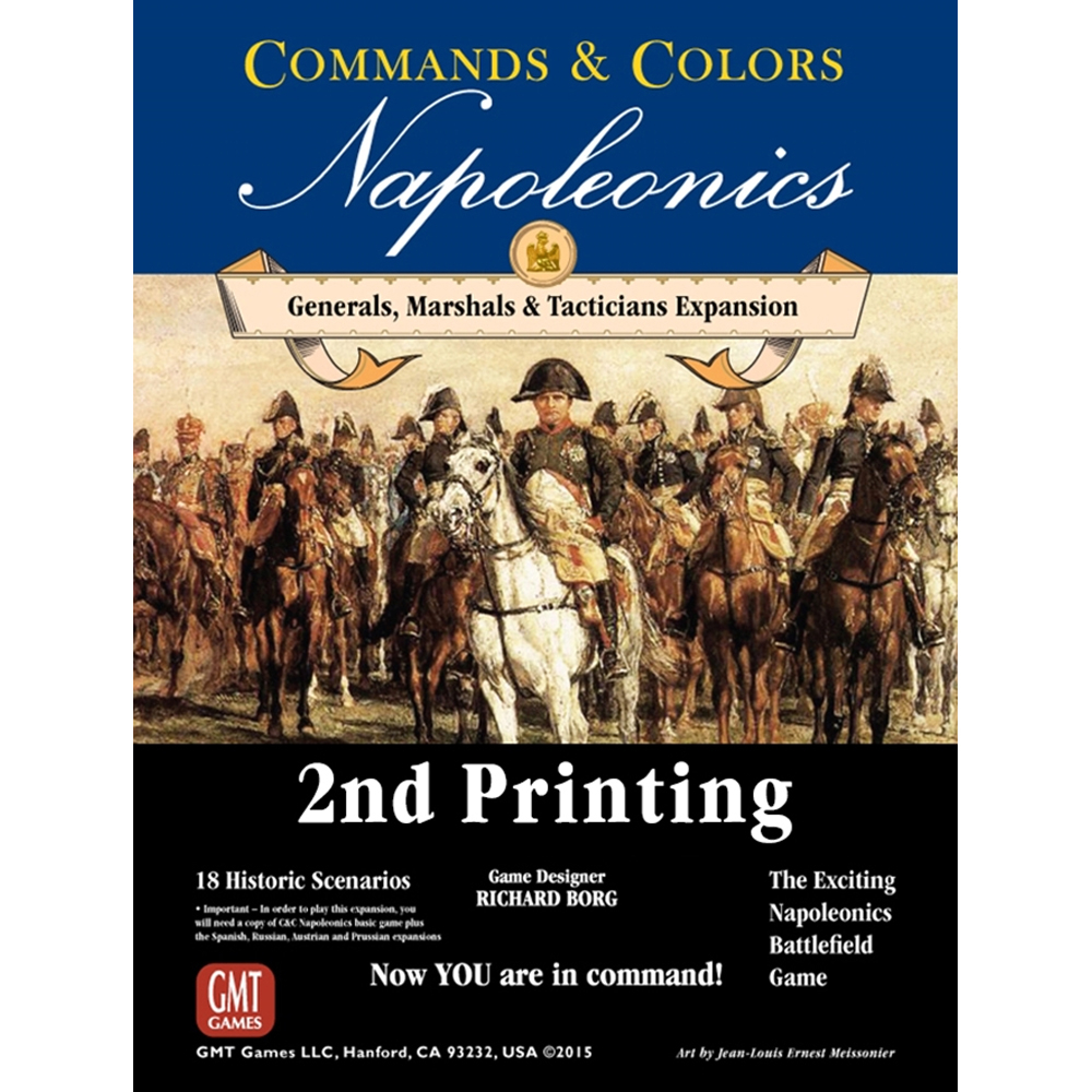 Commands & Colors: Napoleonics - Generals, Marshals, & Tacticians Expansion (2nd Printing)