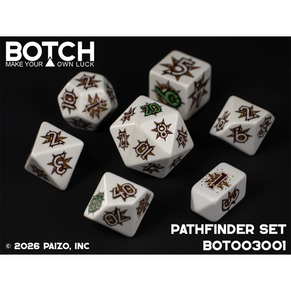 Botch Dice Set: Pathfinder (7) (Preorder)
