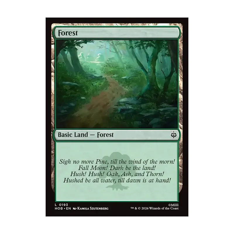 Forest (0193) - The Hobbit (Near Mint)