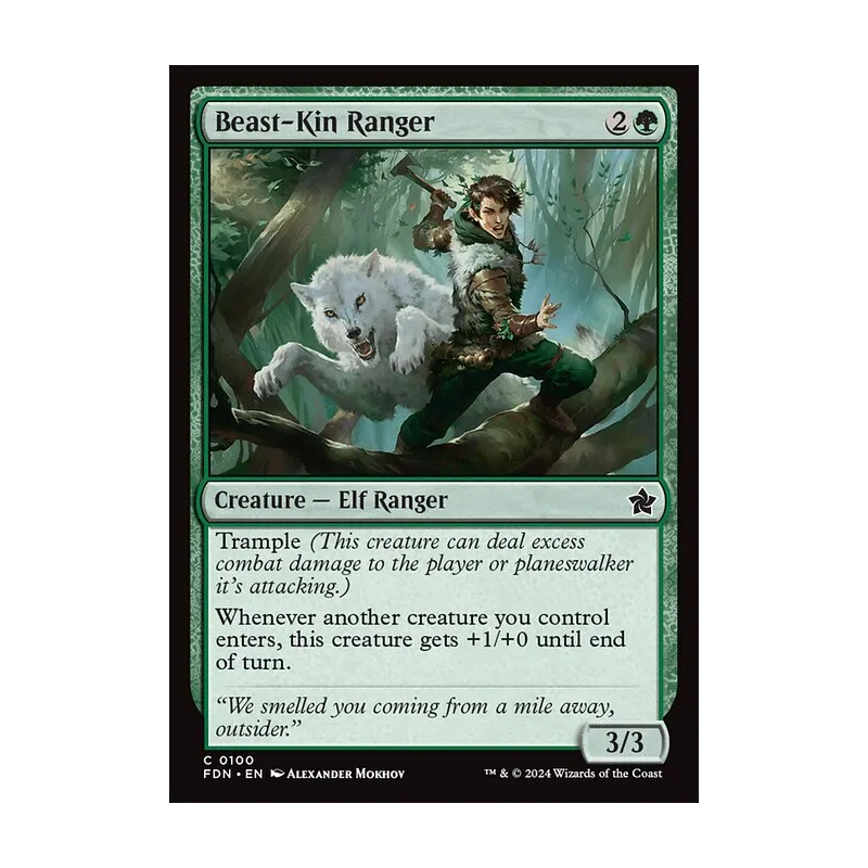Beast-Kin Ranger - Foundations (Near Mint)