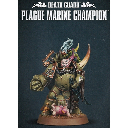 Warhammer 40K: Death Guard - Plague Marine Champion