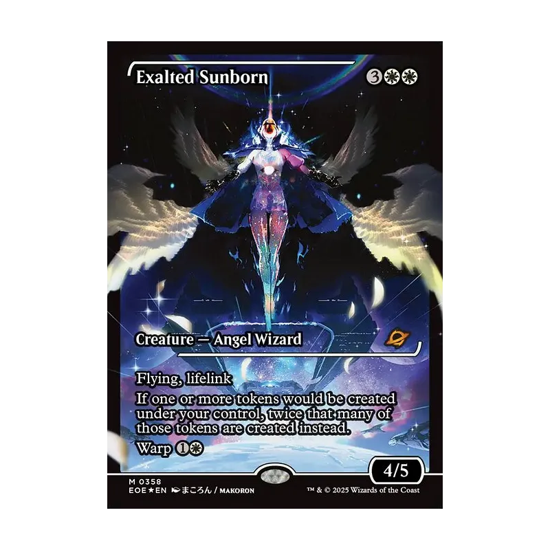 Exalted Sunborn (Showcase) - Edge of Eternities (Foil Near Mint)