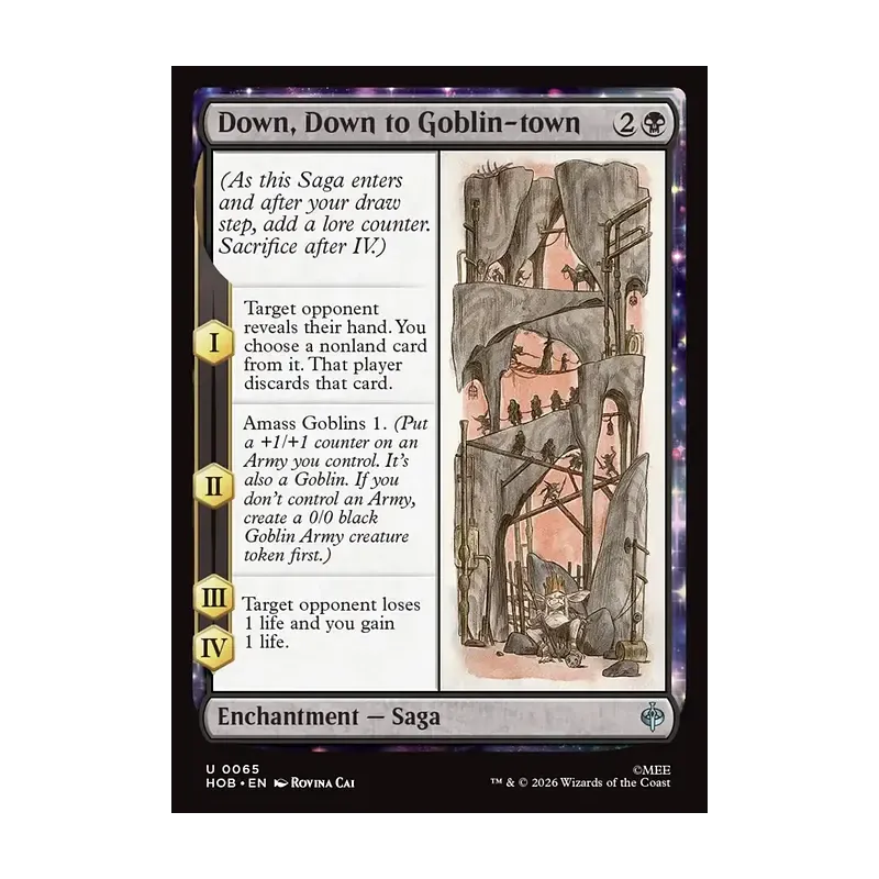 Down, Down to Goblin-town - The Hobbit (Near Mint)