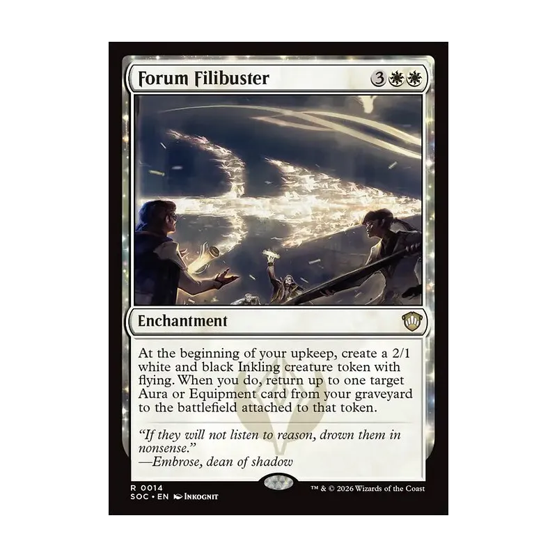 Forum Filibuster - Secrets of Strixhaven Commander (Near Mint)