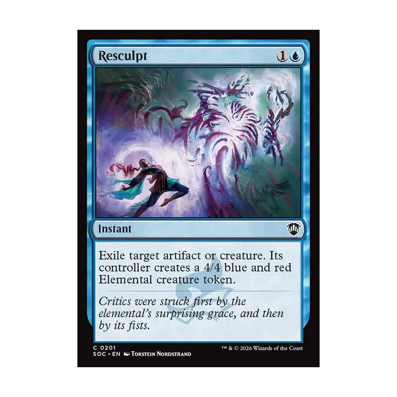 Resculpt - Secrets of Strixhaven Commander (Near Mint)