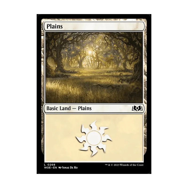 Plains (0268) - Wilds of Eldraine (Near Mint)