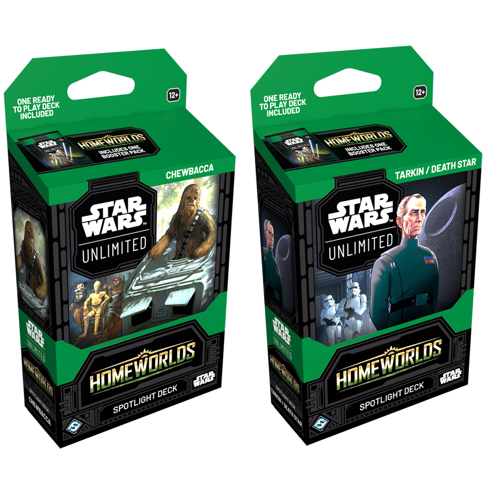 Star Wars Unlimited TCG: Homeworlds - Spotlight Deck (Set of 2) (Preorder)