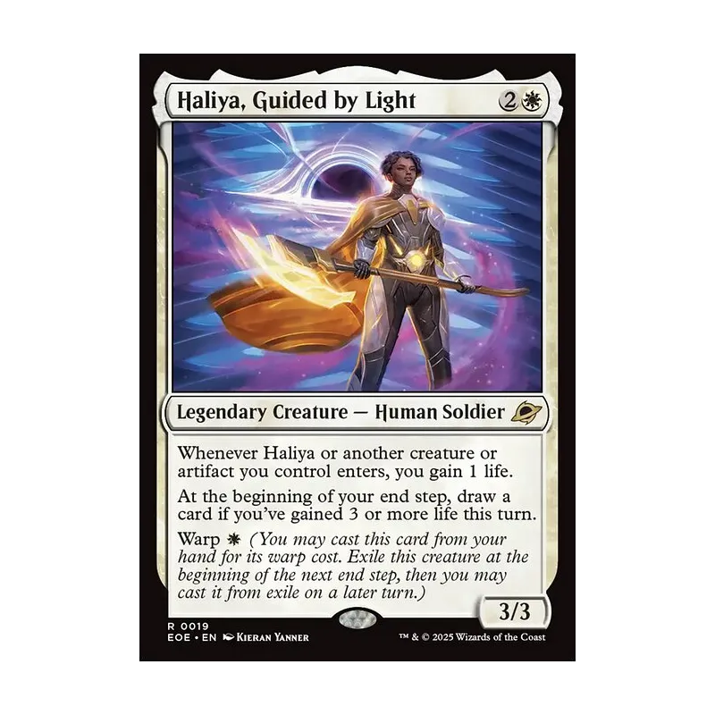 Haliya, Guided by Light - Edge of Eternities (Near Mint)