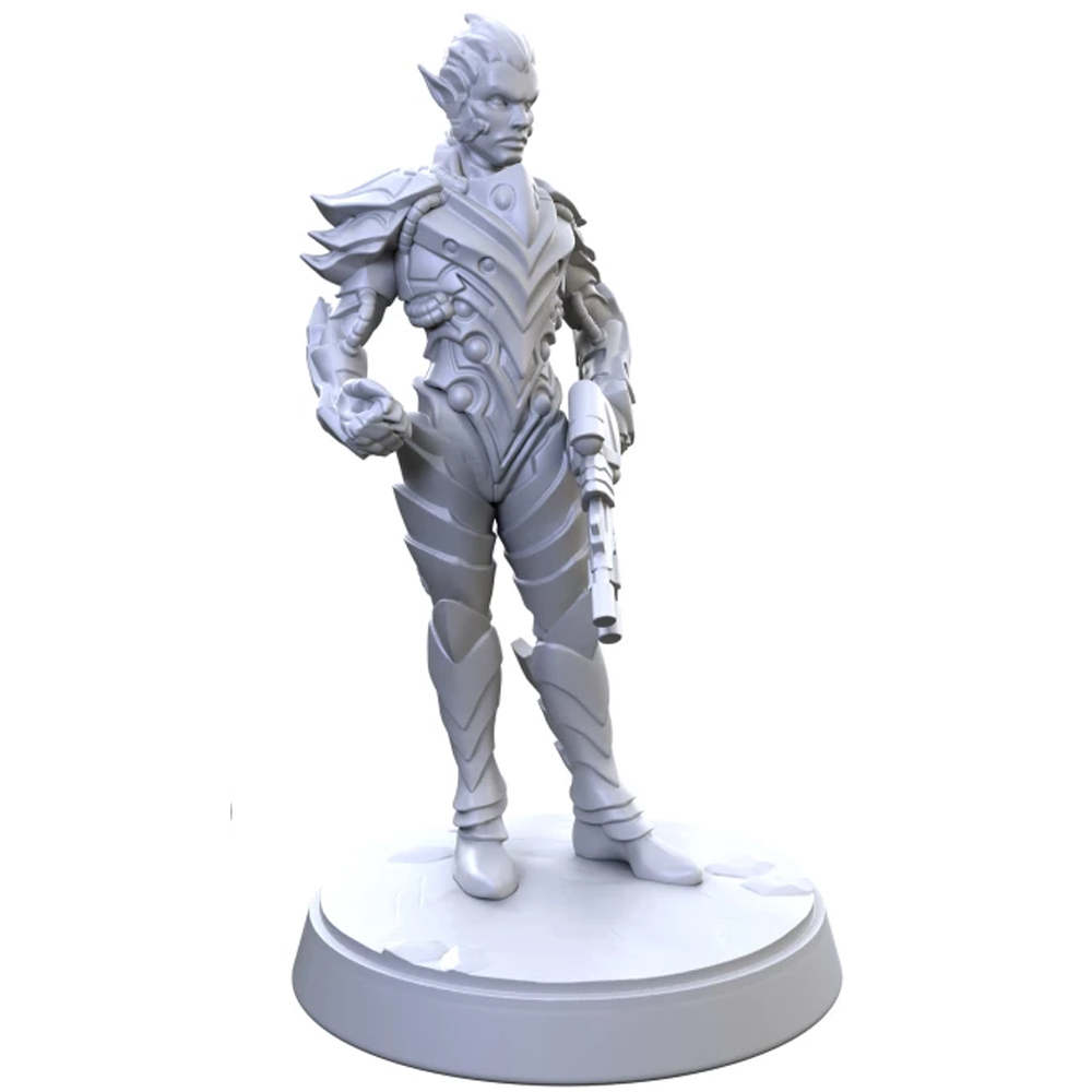 Starfinder Masterclass Minatures: Drow Enforcer