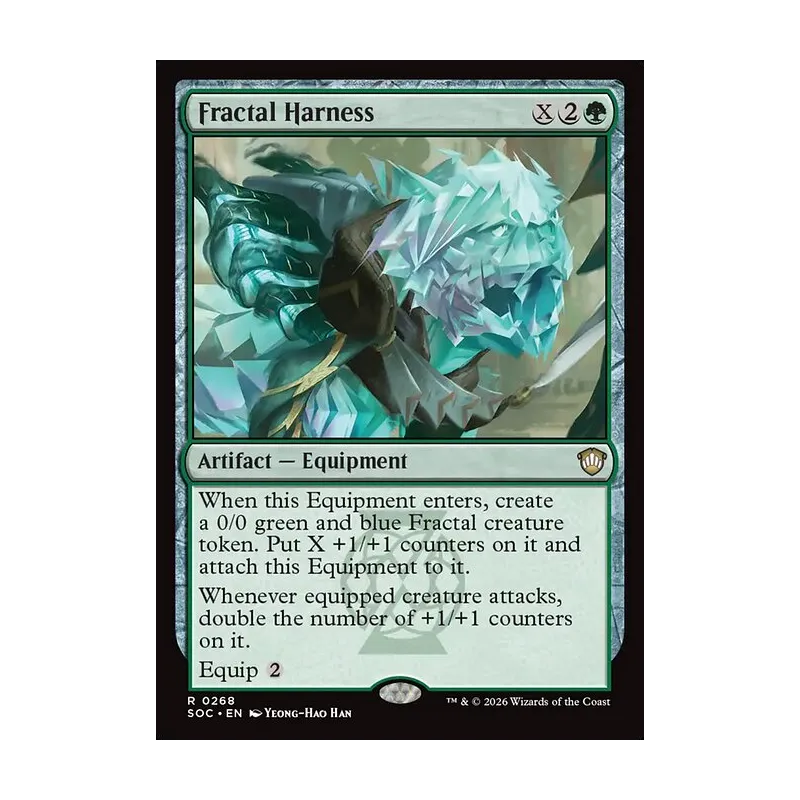 Fractal Harness - Secrets of Strixhaven Commander (Near Mint)