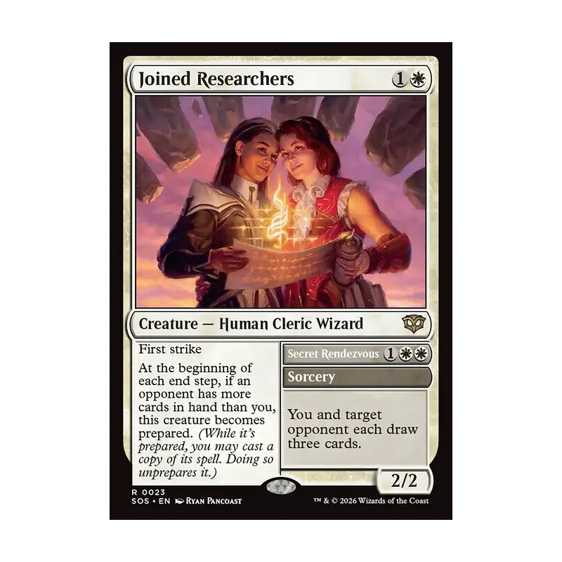 Joined Researchers // Secret Rendezvous - Secrets of Strixhaven (Near Mint)
