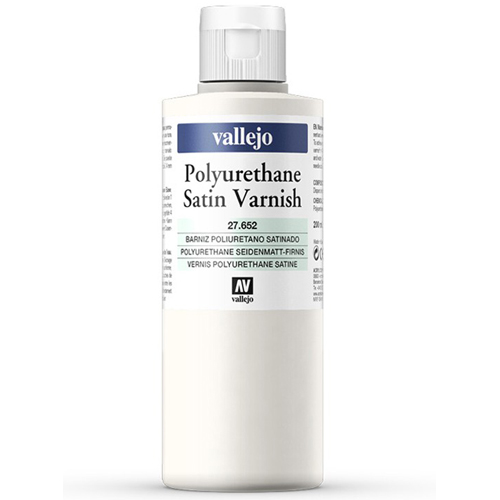 Vallejo: Polyurethane Satin Varnish (200ml)