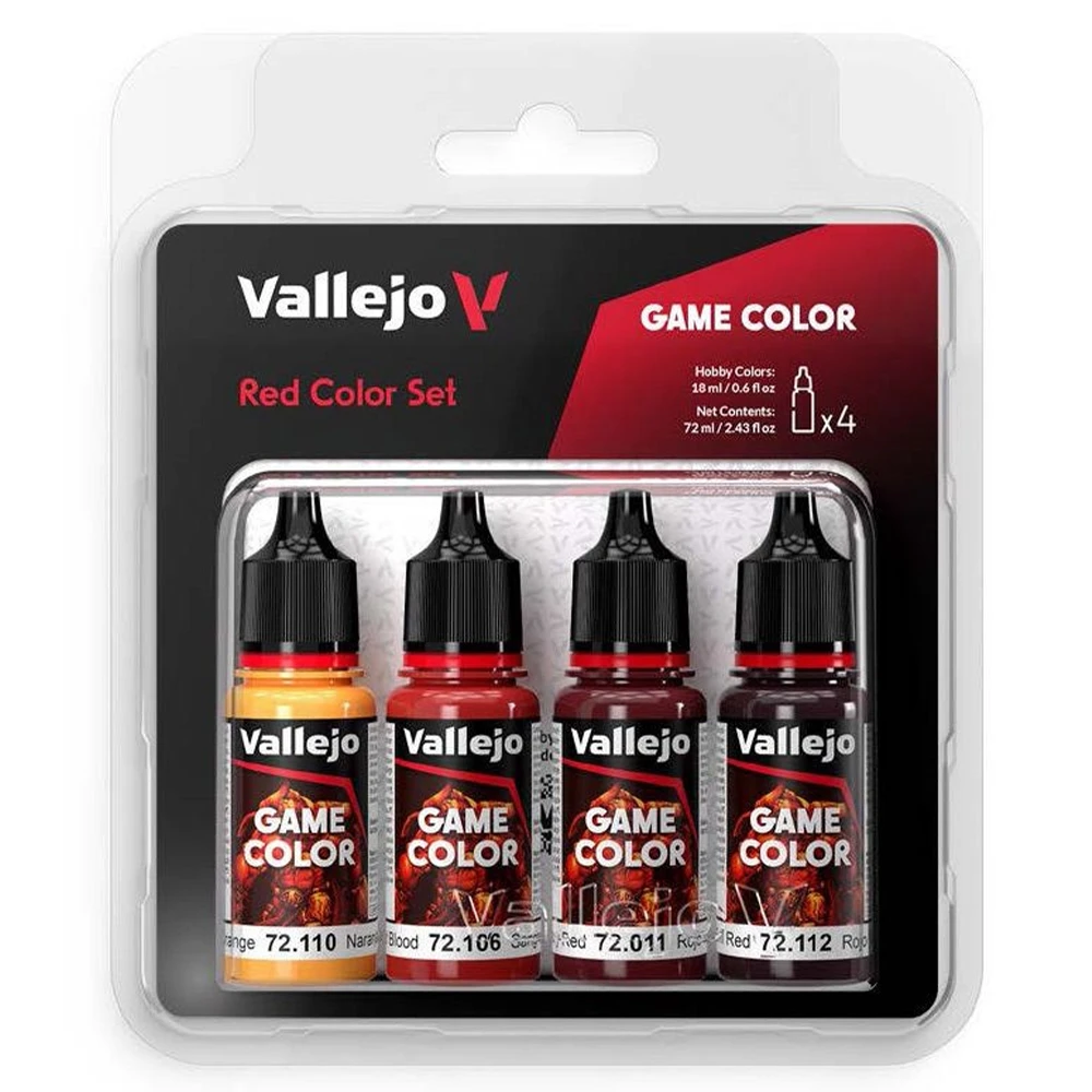 Game Color: Red Color Set (Preorder)
