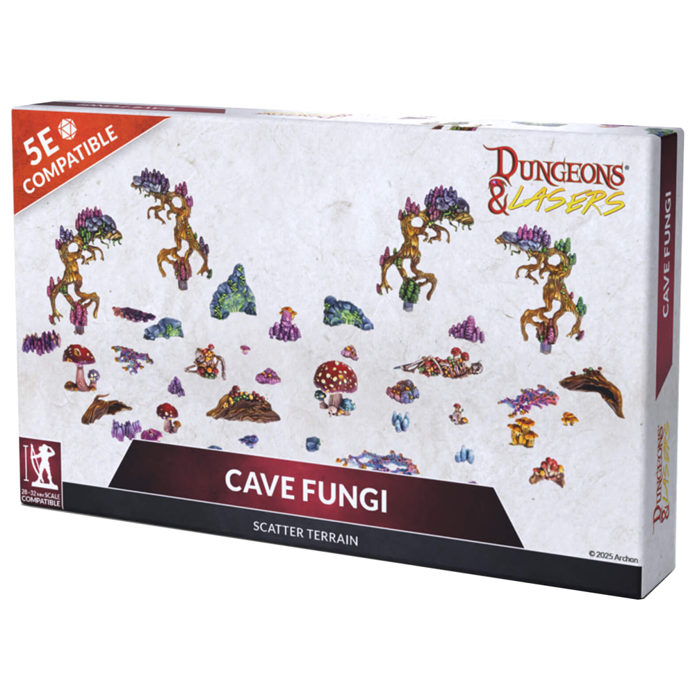 Dungeons & Lasers: Cave Fungi Scatter Terrain (Preorder)