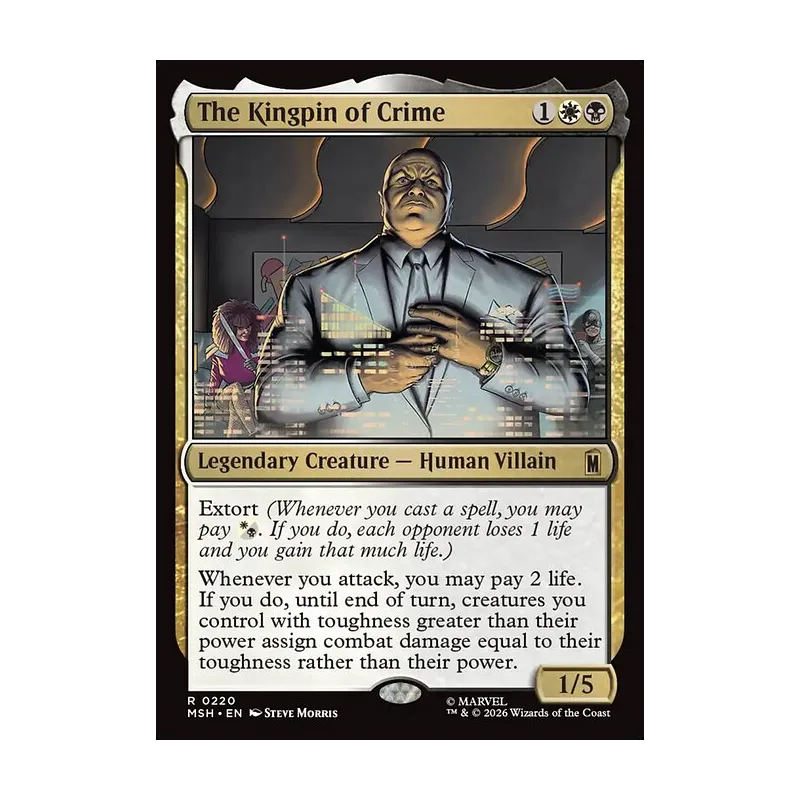 The Kingpin of Crime - Marvel Super Heroes (Near Mint)