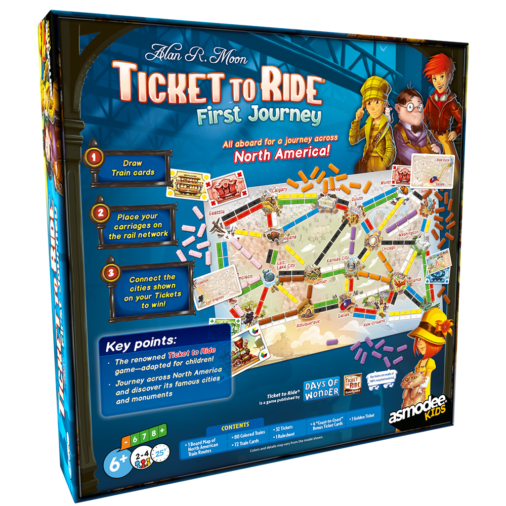 Ticket to Ride: First Journey (North America)