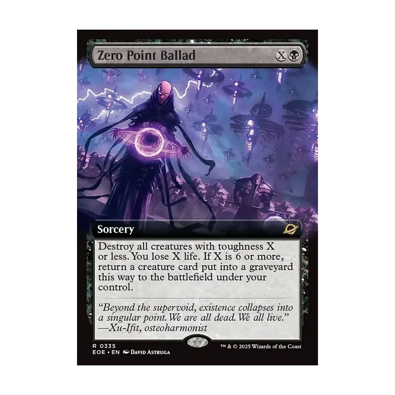 Zero Point Ballad (Extended Art) - Edge of Eternities (Near Mint)