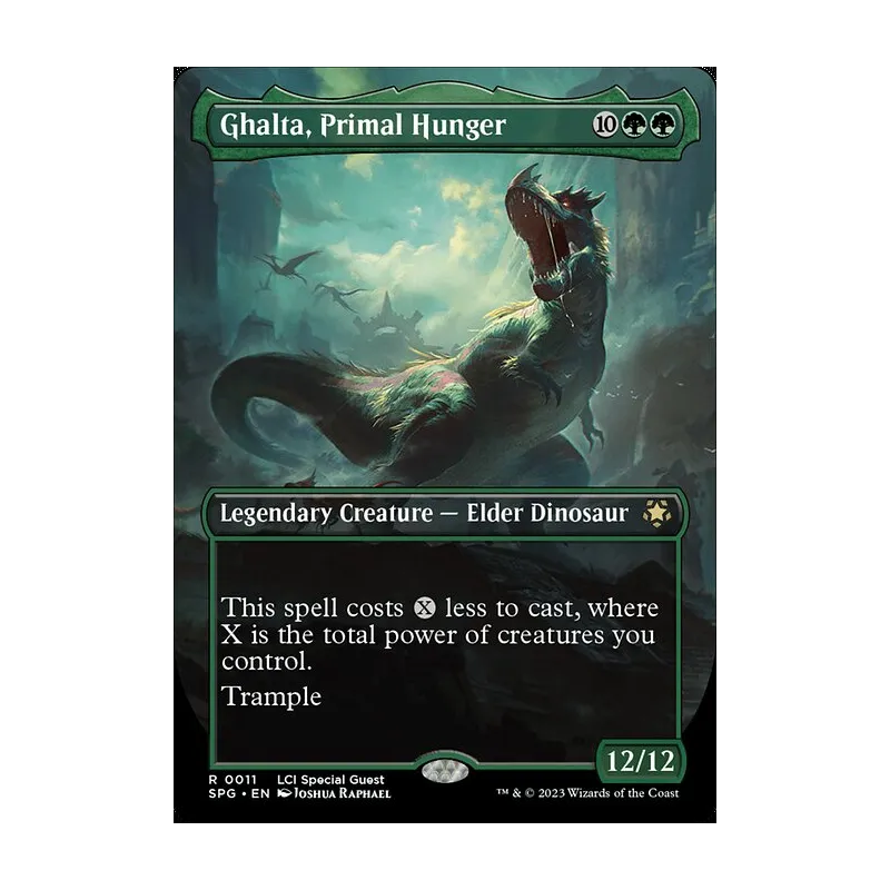 Ghalta, Primal Hunger (Borderless) - Special Guests (Near Mint)
