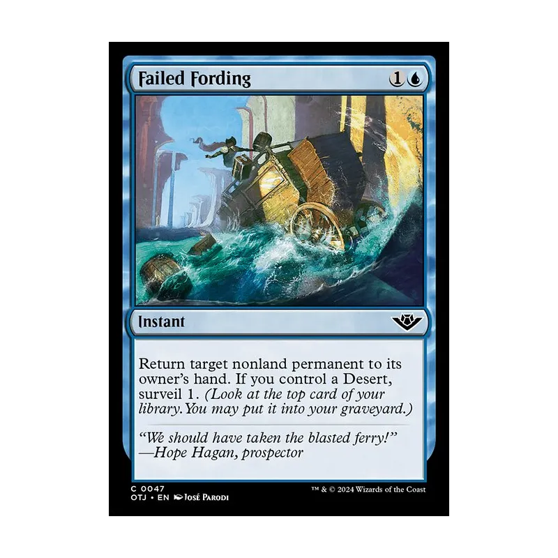 Failed Fording - Outlaws of Thunder Junction (Near Mint)