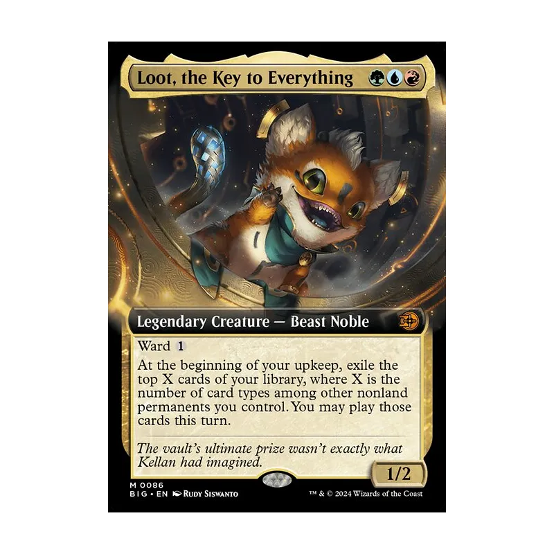 Loot, the Key to Everything (Extended Art) - The Big Score (Near Mint)