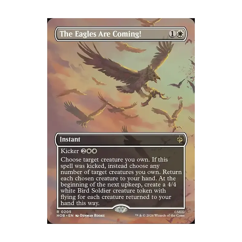 The Eagles Are Coming! (Borderless) - The Hobbit (Near Mint)