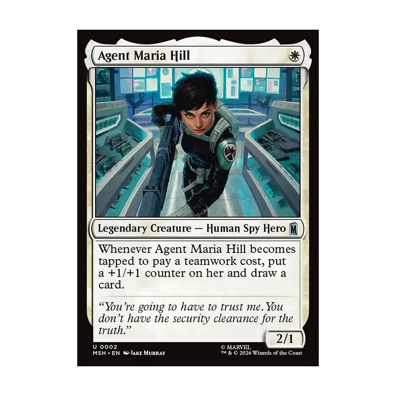 Agent Maria Hill - Marvel Super Heroes (Near Mint)