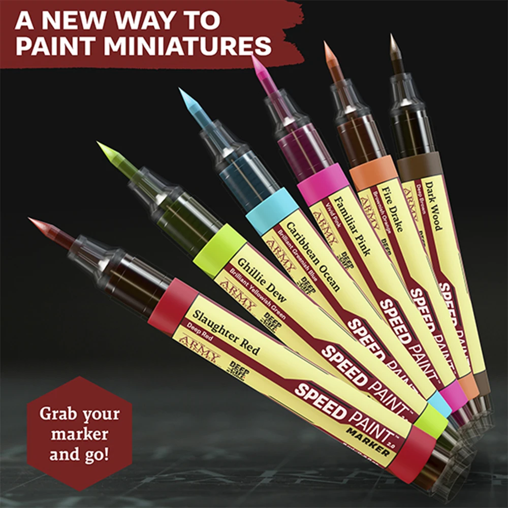 Speedpaint Markers: Most Wanted Set (Preorder)