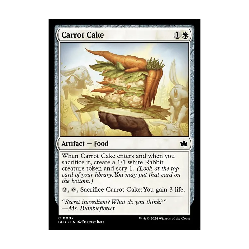 Carrot Cake - Bloomburrow (Near Mint)