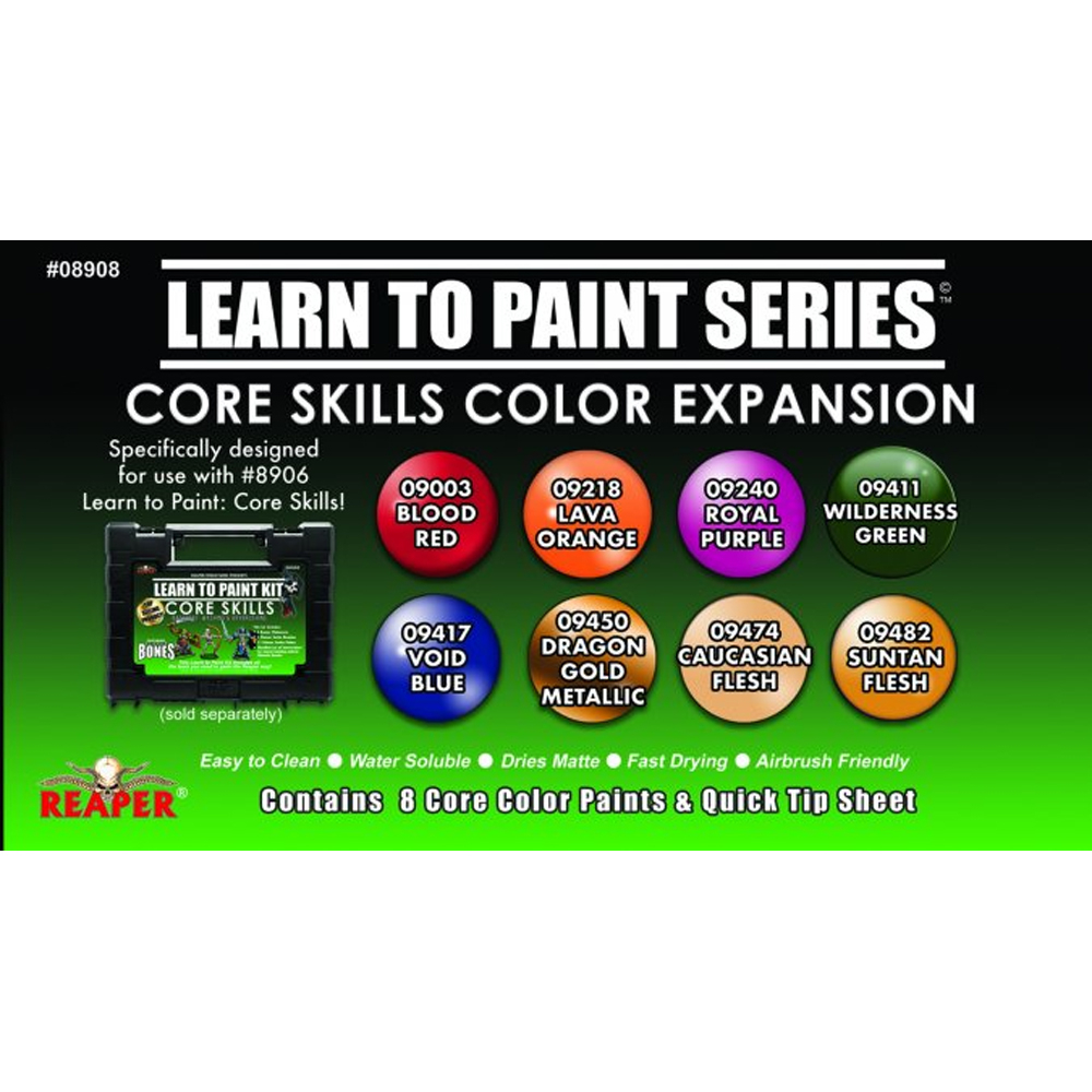Learn To Paint Kit: Core Skills - Color Expansion Paint Set