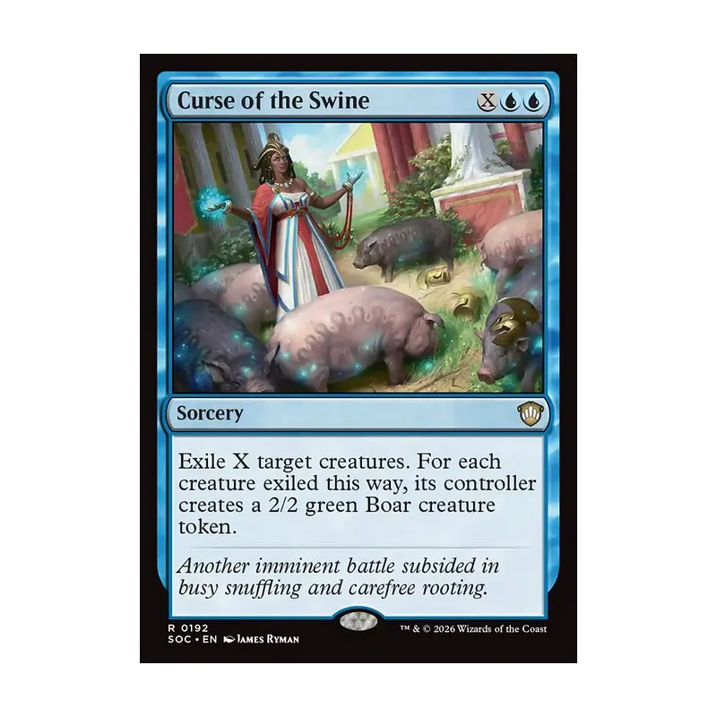 Curse of the Swine - Secrets of Strixhaven Commander (Near Mint)